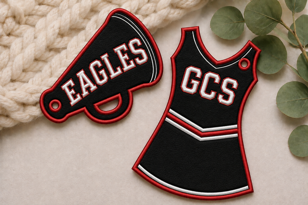 Personalized Cheer Bag Tag
